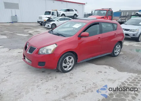 2010 Pontiac Vibe from USA, damaged, VIN 5Y2SP6E89AZ417846